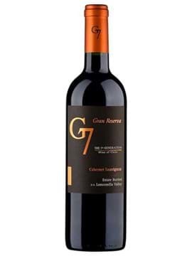 Hiển thị chi tiết cho Rượu vang G7 Gran Reserva Cabernet Sauvignon Rượu vang G7 Gran Reserva Cabernet Sauvignon