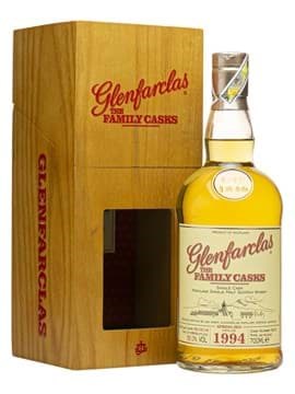 Rượu Glenfarclas 1994 - 20 năm, đóng chai 02/12/2014, được 640chai trong seri The Family Casks, vùng Speyside, Scotland. Rượu Glenfarclas 1994 - 20 năm, đóng chai 02/12/2014, được 640chai trong seri The Family Casks, vùng Speyside, Scotland.