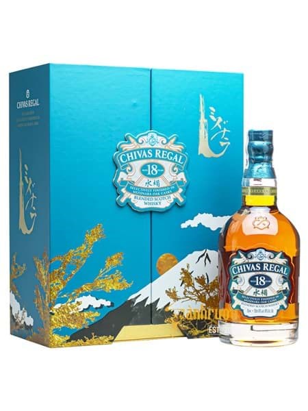 Chivas 18 Nhật Mizunara - set hộp quà Tết Quý Mão 2023 Chivas 18 Nhật Mizunara - set hộp quà Tết Quý Mão 2023