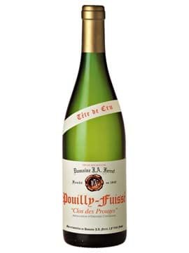Domaine J.A. Ferret Pouilly Fuisse Tete de Cru Clos des Prouges Domaine J.A. Ferret Pouilly Fuisse Tete de Cru Clos des Prouges