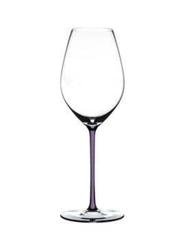 Ly Riedel Fatto A Mano Champagne Wine Glass Opal Violet RQ Ly Riedel Fatto A Mano Champagne Wine Glass Opal Violet RQ