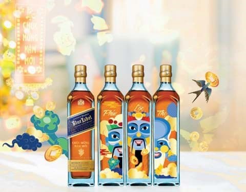 Johnnie Walker Blue in Phuc loc tho Johnnie Walker Blue in Phuc loc tho