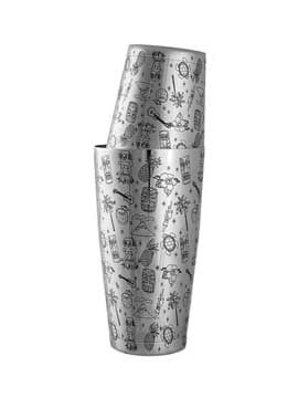 Tiki Boston Can & Cup Weighted Tiki Boston Can & Cup Weighted