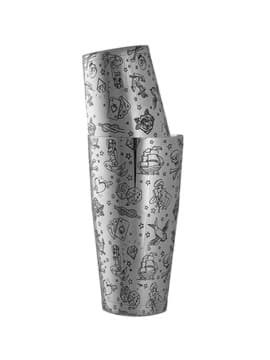 Tattoo Boston Can & Cup Weighted Tattoo Boston Can & Cup Weighted