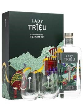 Lady Triệu Contemporary Vietnam Gin - Set hộp quà Tết Giáp Thìn năm 2024 Lady Triệu Contemporary Vietnam Gin - Set hộp quà Tết Giáp Thìn năm 2024
