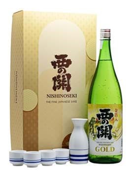 Sake Nishinoseki Gold 1.8 Lít vảy vảng Sake Nishinoseki Gold 1.8 Lít vảy vảng
