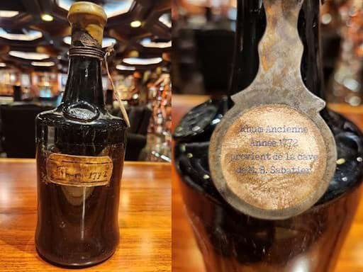 Rhum Ancienne annee 1772 lâu đời nhất thế giới Rhum Ancienne annee 1772 lâu đời nhất thế giới