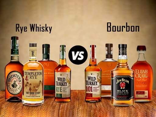 Sự khác nhau giữa Rye whisky và Bourbon là gì?  Sự khác nhau giữa Rye whisky và Bourbon là gì?