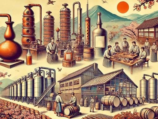 Lịch sử bắt nguồn của rượu whisky Nhật Lịch sử bắt nguồn của rượu whisky Nhật
