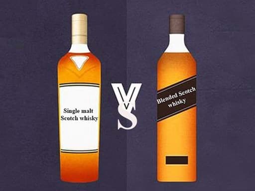 Sự khác nhau giữa Single malt và Blended Scotch whisky là gì?  Sự khác nhau giữa Single malt và Blended Scotch whisky là gì?