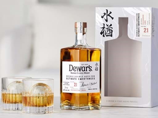 Dewar's Double Double 21 year old Mizunara Oak được phát hành  Dewar's Double Double 21 year old Mizunara Oak được phát hành