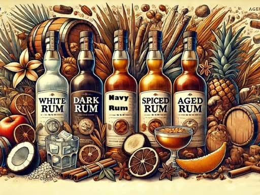 Phân loại rượu Rum  Phân loại rượu Rum