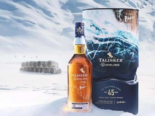 Talisker Glacial Edge 45 năm được phát hành  Talisker Glacial Edge 45 năm được phát hành