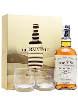 Balvenie 12 Year old Double Wood 2025 Gift set 2 Glasses Balvenie 12 Year old Double Wood 2025 Gift set 2 Glasses