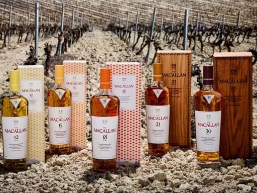 Bộ sưu tập The Macallan Colour  Bộ sưu tập The Macallan Colour