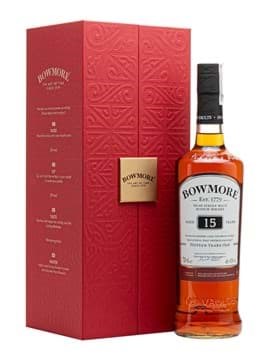 Bowmore 15 Year old - Set hộp quà Tết Ất Tỵ năm 2025 Bowmore 15 Year old - Set hộp quà Tết Ất Tỵ năm 2025