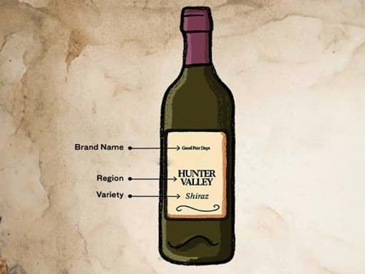 3 cách dán nhãn rượu vang  3 cách dán nhãn rượu vang