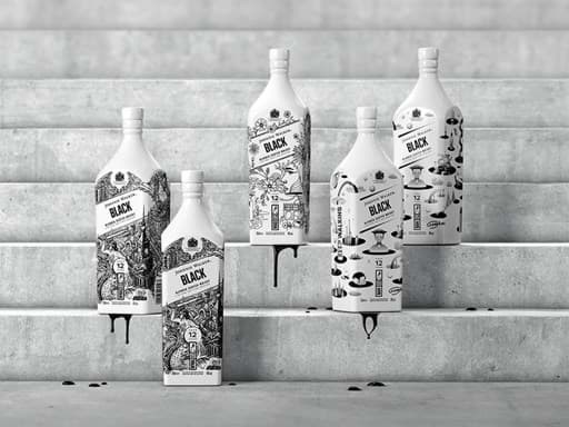 Johnnie Walker phát hành Black Label với Air-Ink  Johnnie Walker phát hành Black Label với Air-Ink