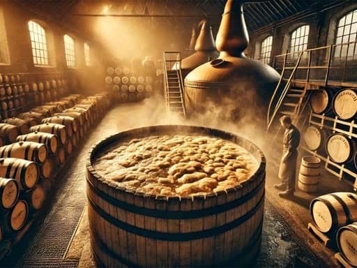 Hương vị lên men của rượu whisky Hương vị lên men của rượu whisky