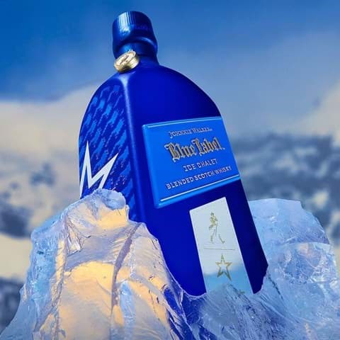 Johnnie Walker Blue Label Ice Chalet limited Johnnie Walker Blue Label Ice Chalet limited