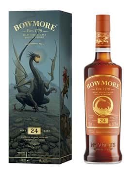 Bowmore 24 Year old - Frank Quitely Dragons Prey Bowmore 24 Year old - Frank Quitely Dragons Prey