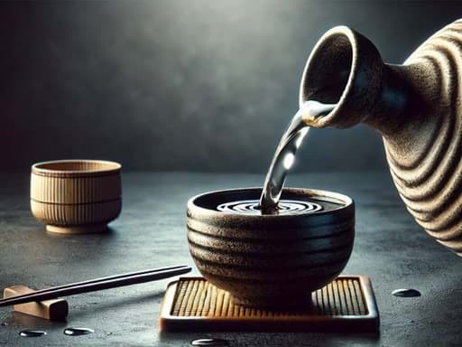 Phục vụ rượu Sake  Phục vụ rượu Sake