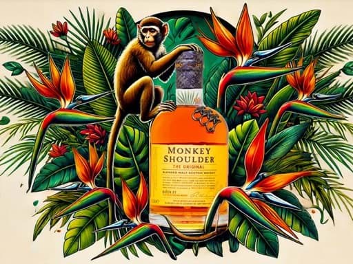 Monkey Shoulder Blnded Malt whisky  Monkey Shoulder Blnded Malt whisky