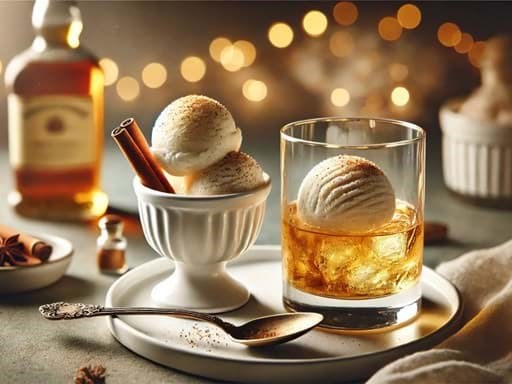 Cách làm kem kết hợp với rượu whisky  Cách làm kem kết hợp với rượu whisky