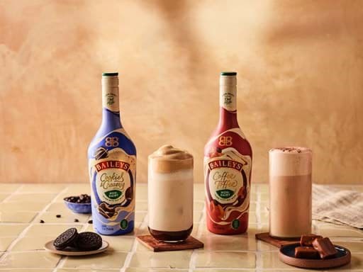 Bailey Coffee Toffee và Cookies & Creamy được ra mắt  Bailey Coffee Toffee và Cookies & Creamy được ra mắt