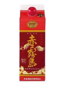 Shochu Pack Aka Kirishima Imo 900ml  Shochu Pack Aka Kirishima Imo 900ml