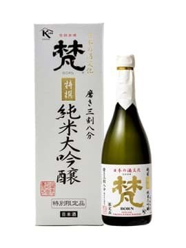Sake Born Tokusen Junmai Daiginjo  Sake Born Tokusen Junmai Daiginjo