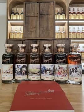 Glenfarclas Viet Life Collection Decanter Full Set 6 bottles Glenfarclas Viet Life Collection Decanter Full Set 6 bottles