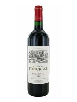 Chateau Foncrose red/rouge Chateau Foncrose red
