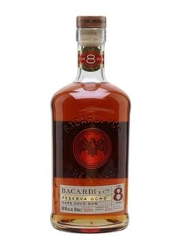Bacardi 8 year old - Reserva Ocho Rare Gold Rum Bacardi 8 year old - Reserva Ocho Rare Gold Rum