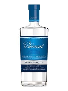 Clement Canne Bleue, Rhum Blanc, Martinique Clement Canne Bleue, Rhum Blanc, Martinique