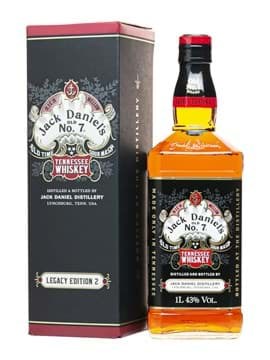 Jack Daniel's Old No. 7 Tennessee Whiskey 1 lít - Legacy Edition 2 Jack Daniel's Old No. 7 Tennessee Whiskey 1 lít - Legacy Edition 2