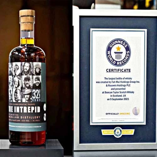 Rượu whisky Intrepid lập kỷ luật thế giới Rượu whisky Intrepid lập kỷ luật thế giới