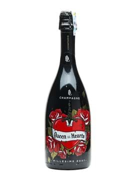 Champagne Queen of Hearts Black Champagne Queen of Hearts Black