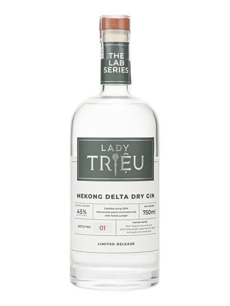 Rượu gin Lady Trieu - Mekong Delta Dry Gin Lady Trieu Mekong