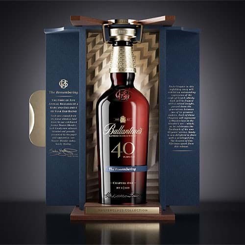 Ballantine's 40 năm Masterclass Collection : The Remembering