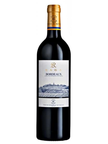 Saga R Bordeaux Red