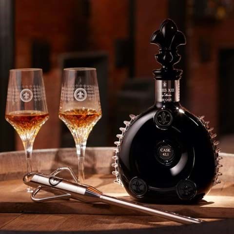 Louis XIII Rare Cask 42.1 phu kien