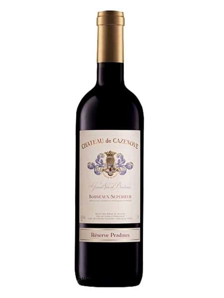 Rượu vang đỏ Chateau de Cazenove Chateau de Cazenove