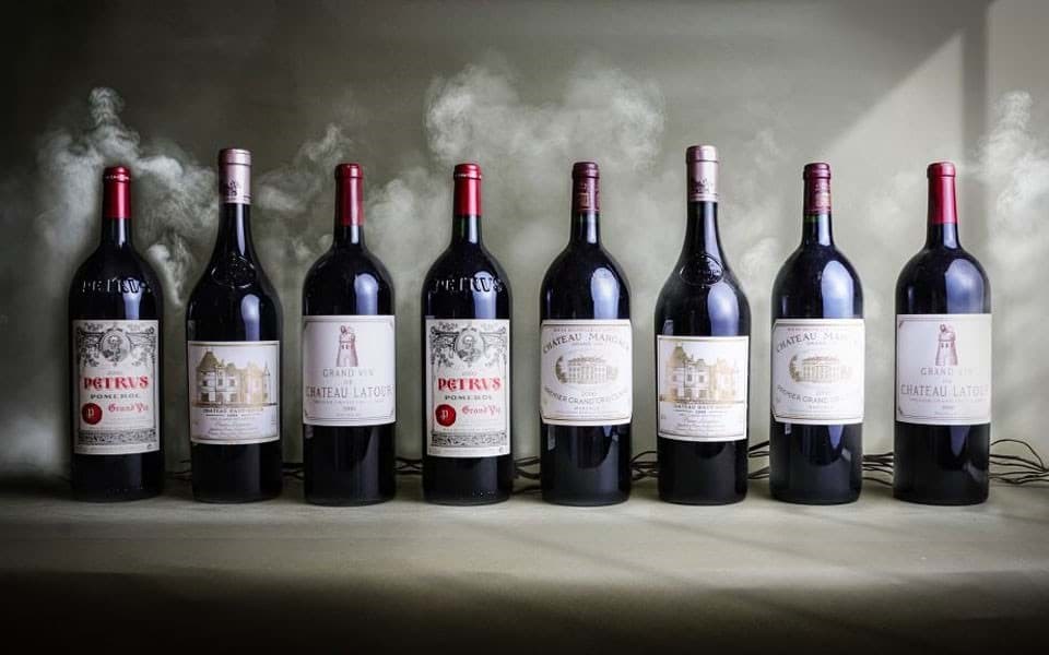 Bộ sưu tập rượu vang Bordeaux 1995 và 2000 sẽ được đấu giá - Sành Rượu