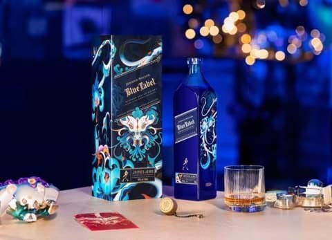 Johnnie Walker Blue năm rồng Johnnie Walker Blue năm rồng
