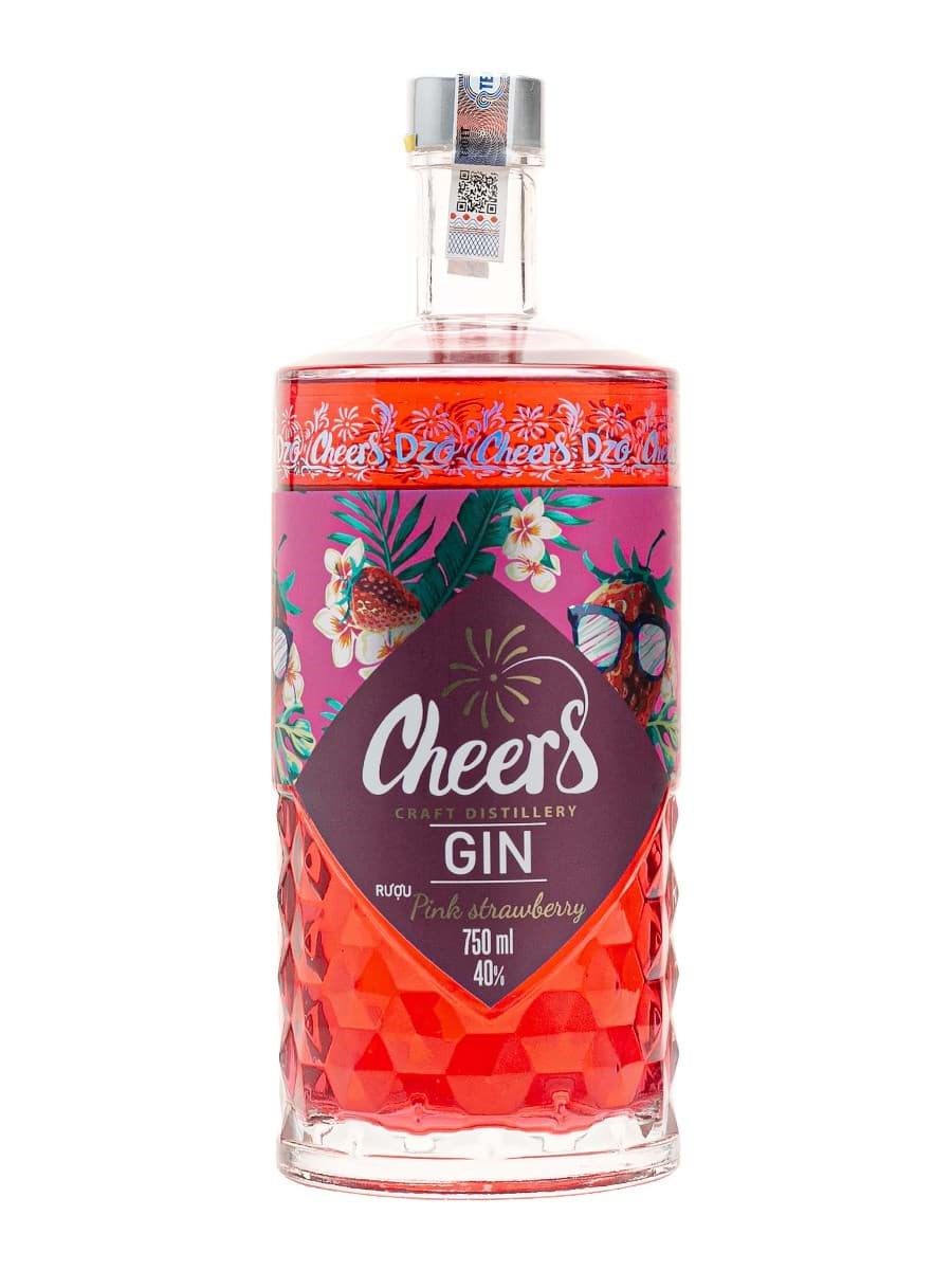 Cheers Pink Strawberry Gin