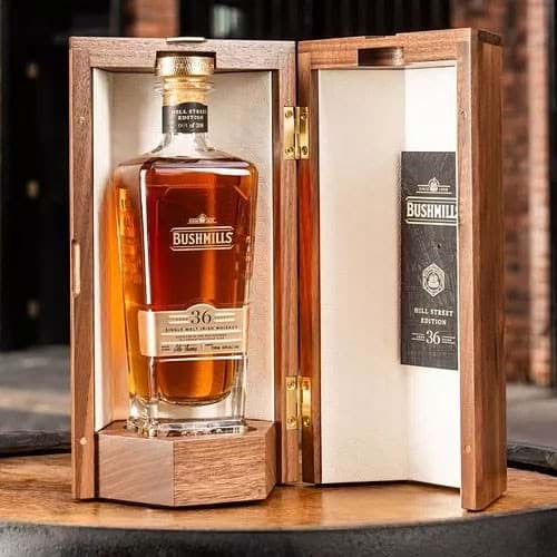 Bushmills Hill Street Edition 36 năm được phát hành với giá 5.000 bảng Anh