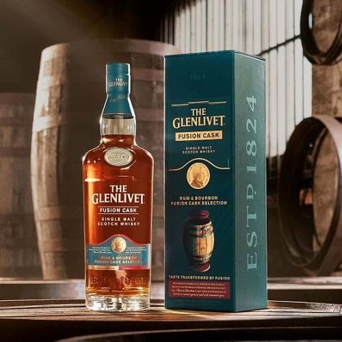 The Glenlivet Rum and Bourbon Fusion Cask Selection được phát hành