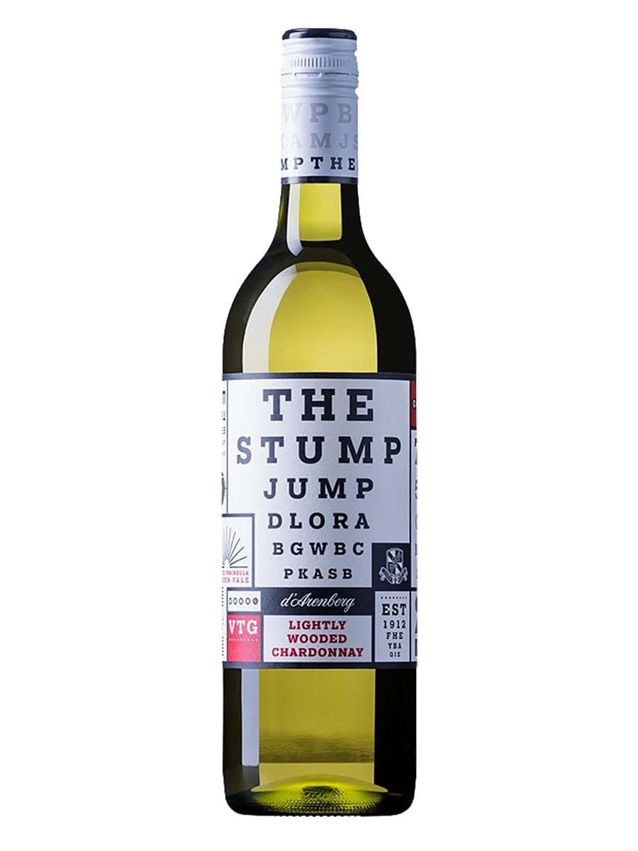 Rượu vang D'Arenberg The Stump Jump Lightly Wooded Chardonnay