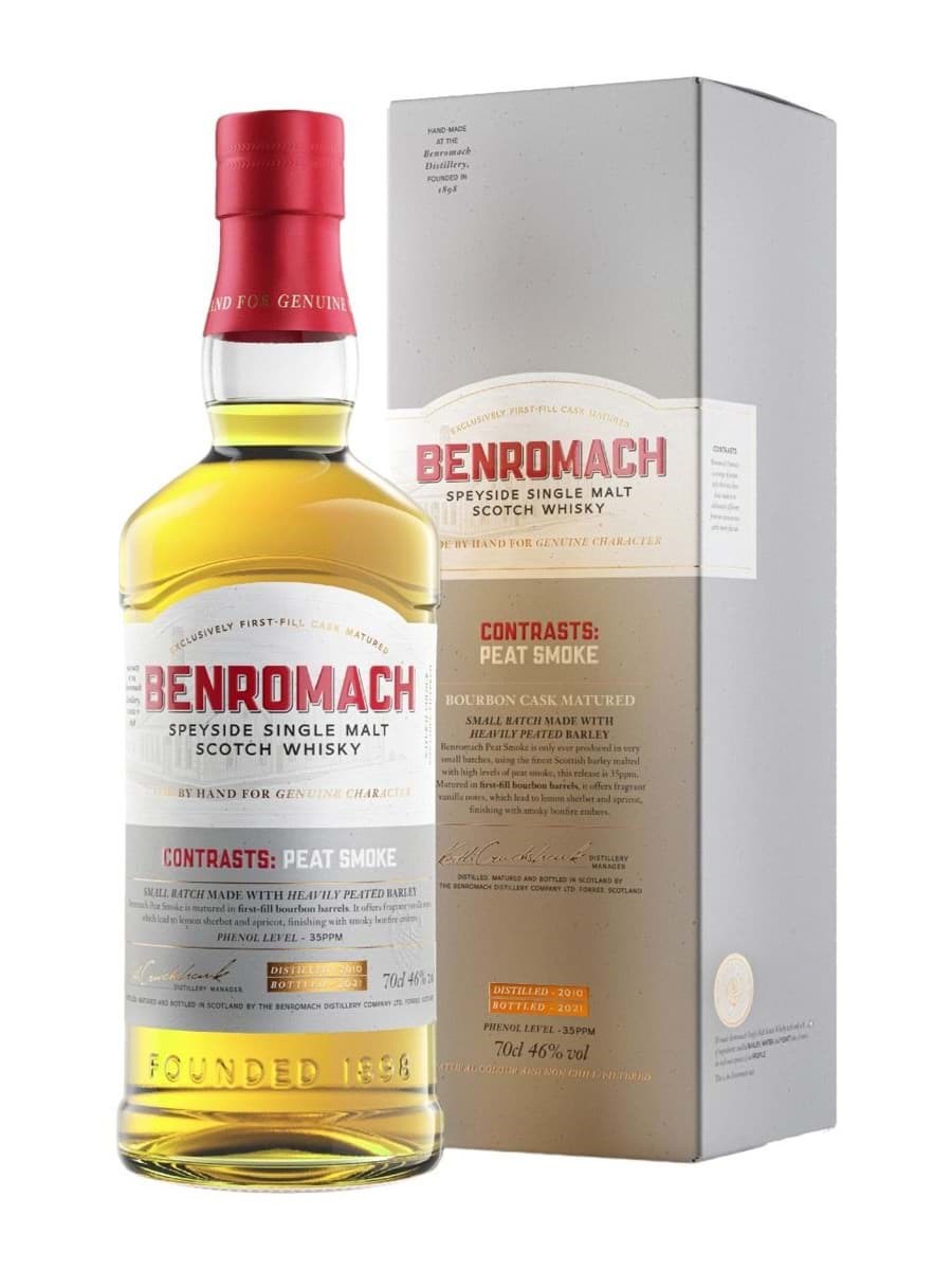  Benromach Contrasts: Peat Smoke Bourbon Cask 2014